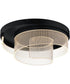 Sonata 20 inch LED Flush Mount Black