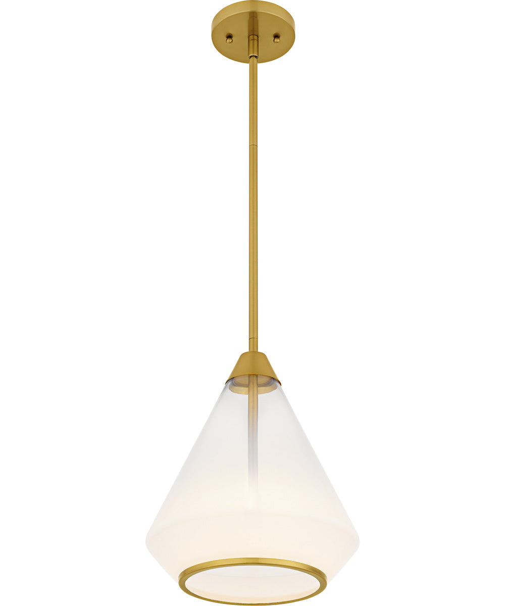 Quoizel Pendant Small 1-light Mini Pendant Brushed Gold