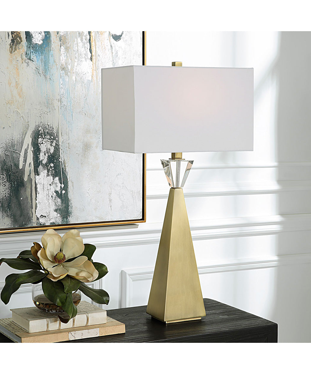 Arete Modern Brass Table Lamp