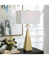 Arete Modern Brass Table Lamp