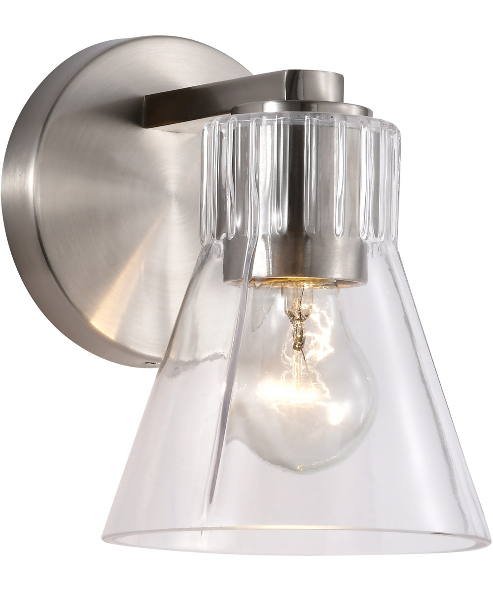 Gianna 1-Light Vanity & Wall Brushed Nickel