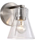 Gianna 1-Light Vanity & Wall Brushed Nickel