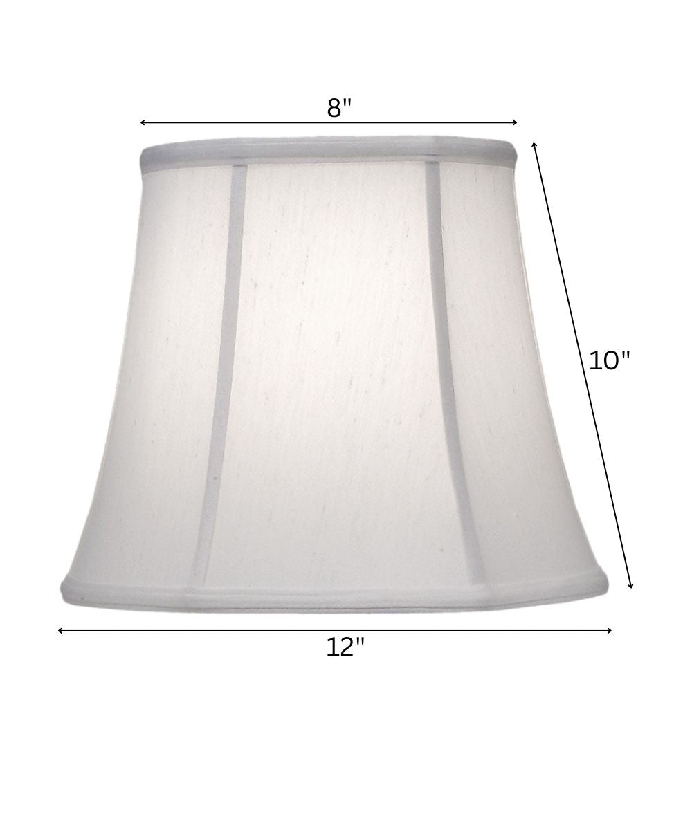 8x12x10 Pearl Supreme Satin Bell Softback Lampshade