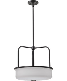 Warren 3-Light Pendant Gun Metal