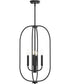 Reines 4-Light Foyer Pendant Matte Black