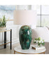 Ceralene Green Table Lamp