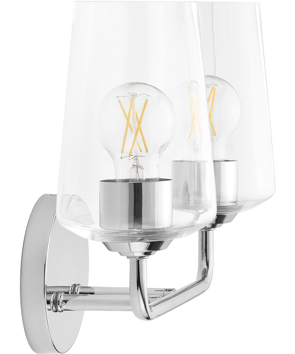 Celino 2-Light Bath & Vanity Polished Chrome