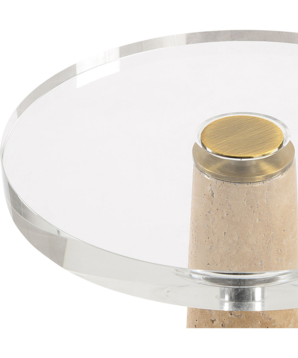 Niari Travertine Drink Table