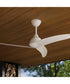 Nirra 52-in. 3-Blade Modern Ceiling Fan Matte White