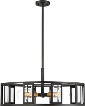 26"W Payne 5-Light Pendant Midnight Bronze