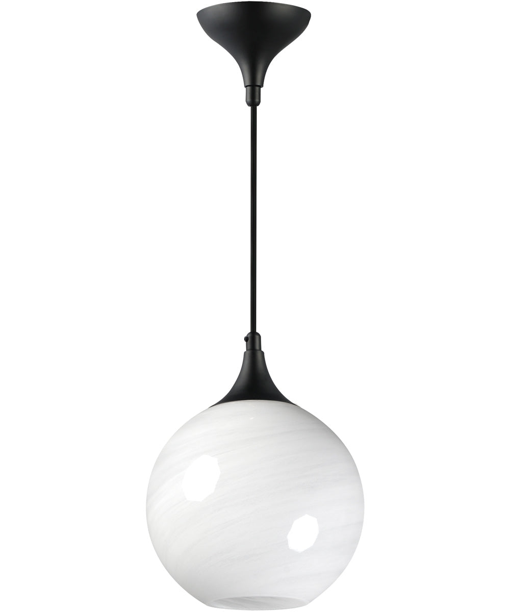 Neve Single Pendant Black