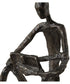 Sit Back, Relax And Read, Iron Sculpture