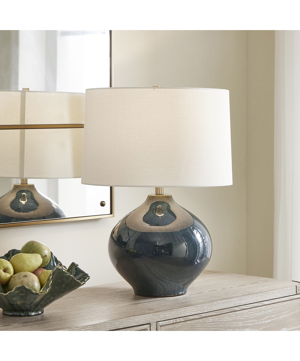 Corrine Deep Blue Table Lamp