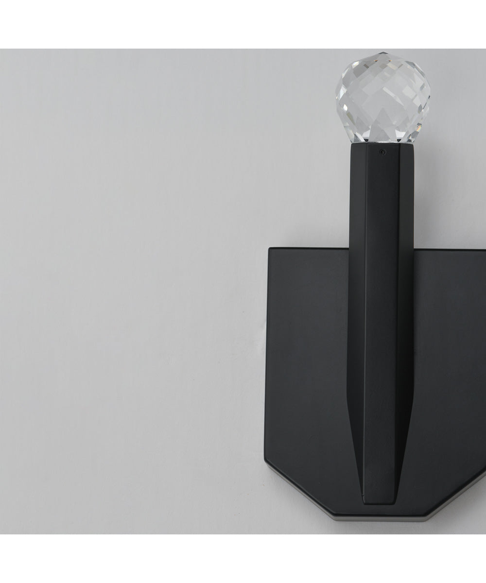 Allumettes 1-Light LED Wall Sconce Black