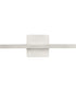 Phase 5 16 in. Slim Modern 3CCT Integrated LED Linear Vanity Light Brushed Nickel