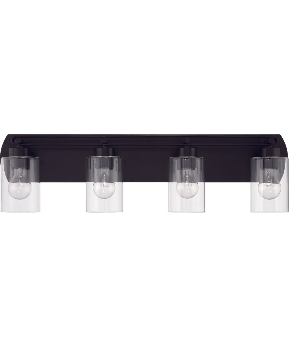 Hendrix 4-Light Lighting Flat Black
