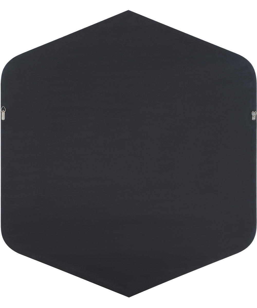 32x36" Wall Mirror Diamond in Black