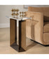 McElroy Modern Bronze Side Table