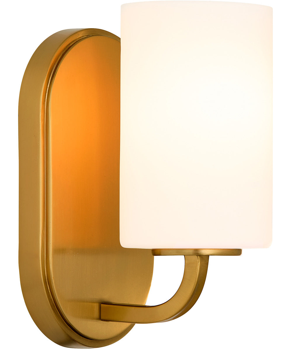 Rutherford 1-light Wall Mount Light Fixture Brushed Brass