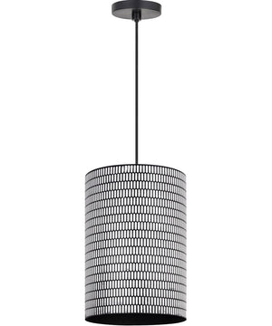 Shaka 1-Light Pendant Black / White