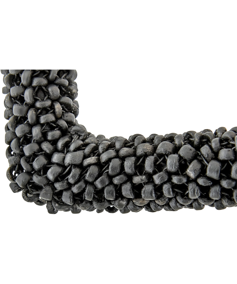 Keona 1-Light Medium Convertible Semi-Flush Mount in Painted Black Oxide