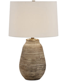 Tonachio Etched Urn Table Lamp