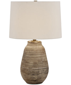Tonachio Etched Urn Table Lamp