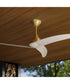 Nirra 52-in. 3-Blade Modern Ceiling Fan Champagne Bronze