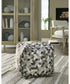 Albermarle Pouf Gray/Brown