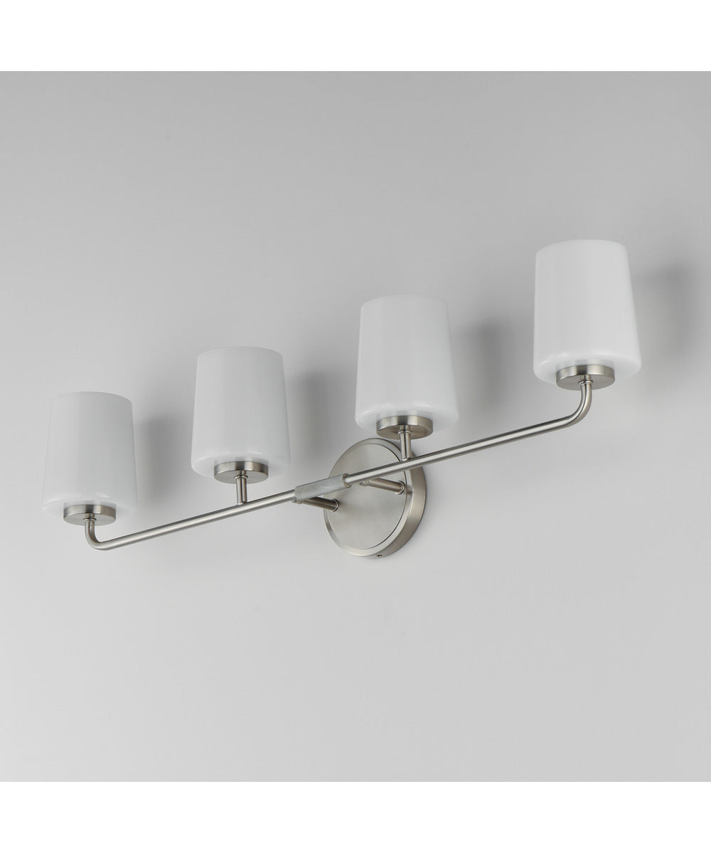 Durham 4-Light Bath Vanity Satin Nickel