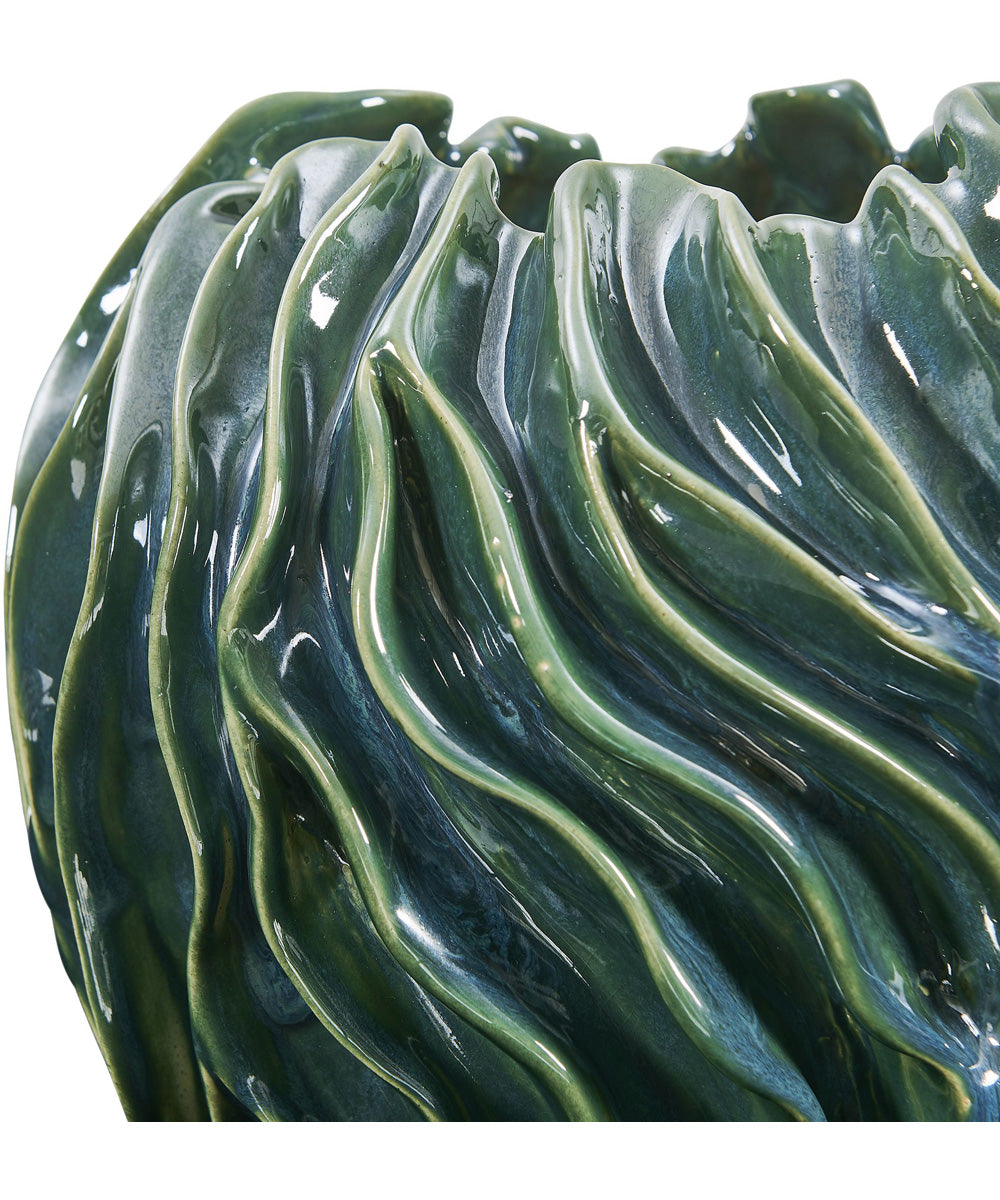 Veridian Ridge Indoor-Outdoor Vases Set of 2