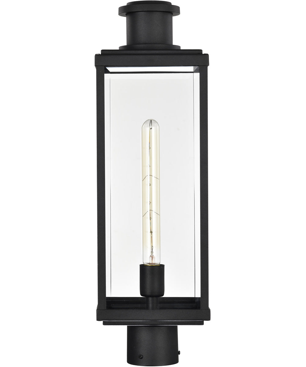 Luca 1-Light Outdoor Sand Black