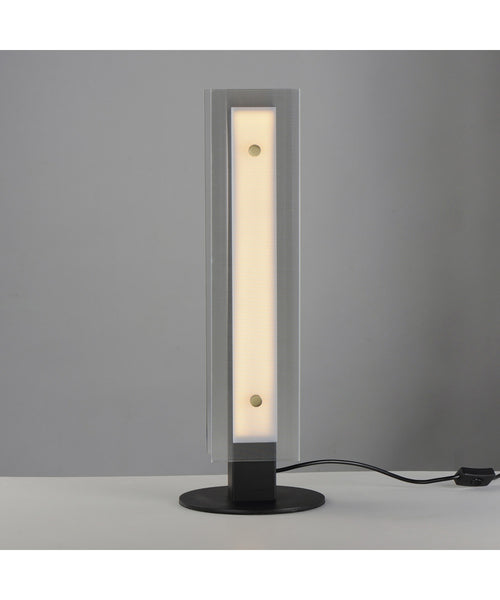 Maxim Spectre 20 inch Table Lamp Black / Natural Aged Brass 21197CRBKNAB