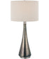 Contour Metallic Glass Table Lamp