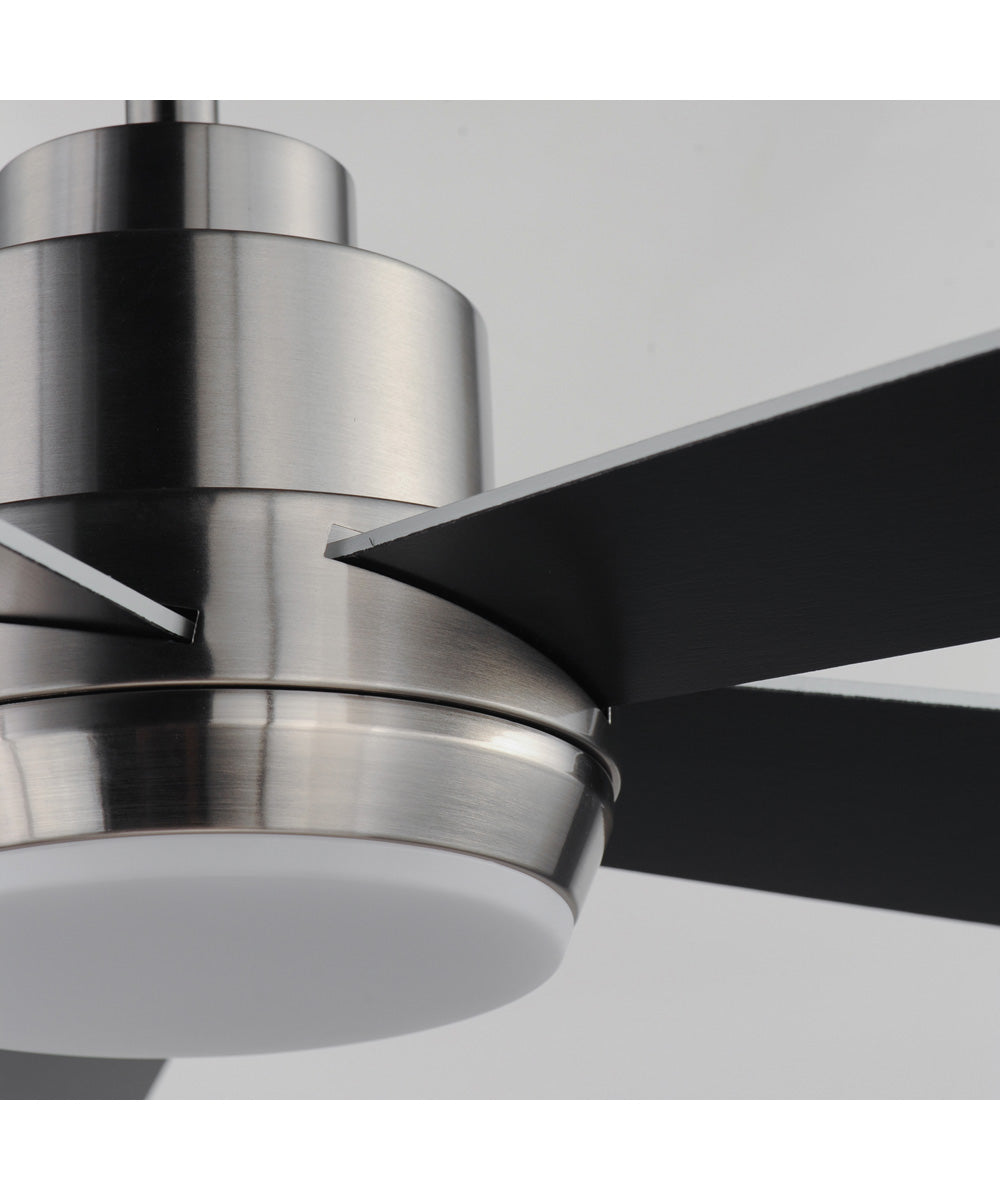 Daisies 60 inch 5-Blade Fan w LED Satin Nickel