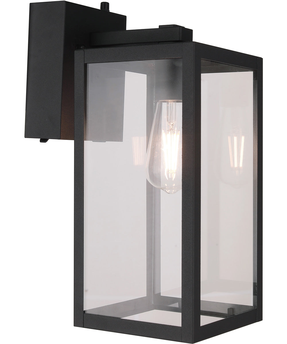 Harris 1-Light Outdoor Lighting Textured Black