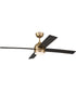 Kelsey 52" 4-blade Indoor Ceiling Fan 1-Light Fan Satin Brass