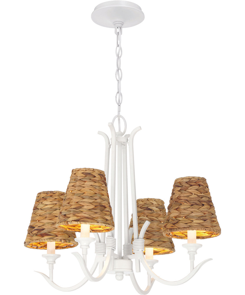 Kokomo 4-Light Lighting Matte White