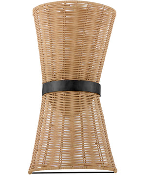 Fairview 2-light Sconce Matte Black