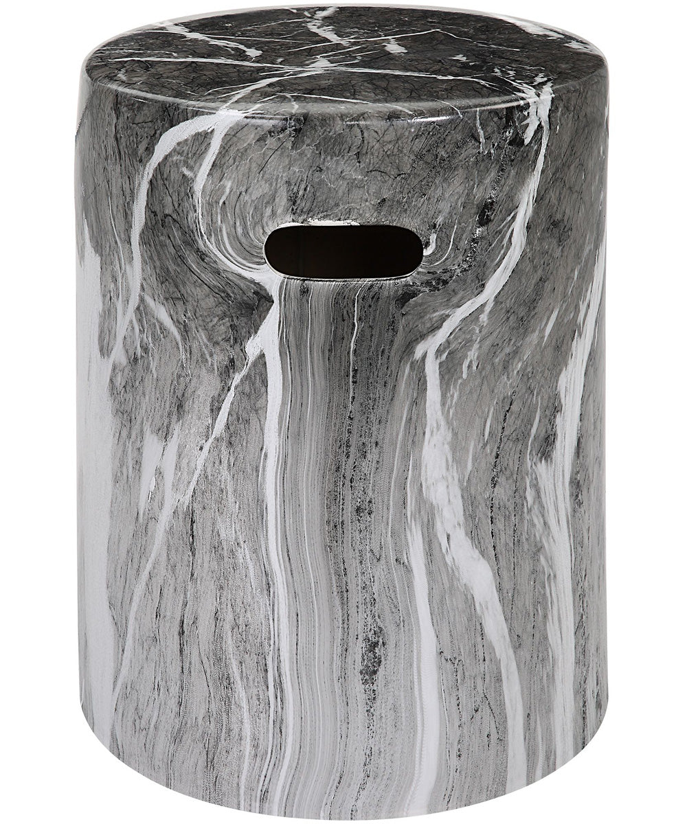 Marvel Marbled Garden Stool