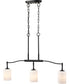 Liam 3-Light Pendant Matte Black