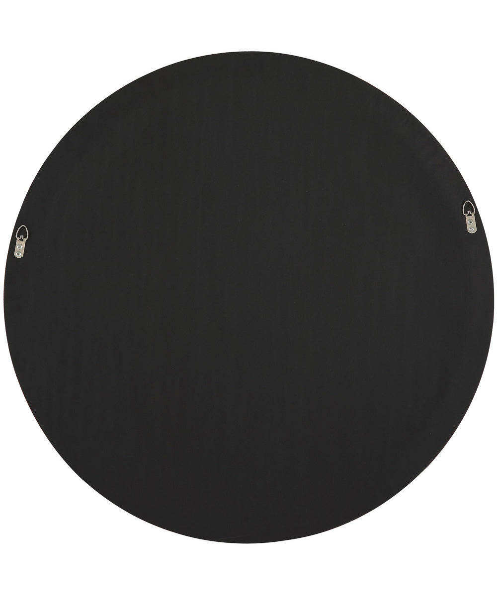 30x30" Wall Mirror Texturde Rattan-Effect