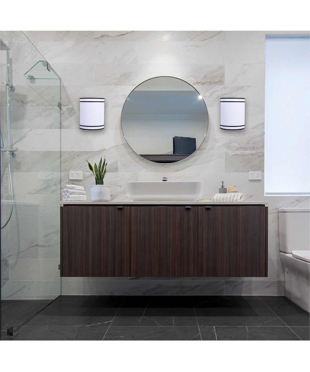 Glamour  Vanity & Wall Black