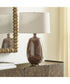 Vinson Glossy Brown Table Lamp