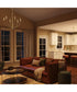 Jheni 3-Light Chandelier with Clear Glass Shades Brushed Gold