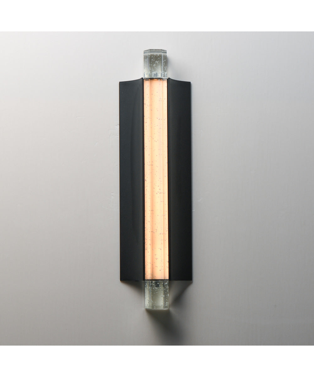 Hyperion Outdoor 18 inch LED Outdoor Wall Sconce Black