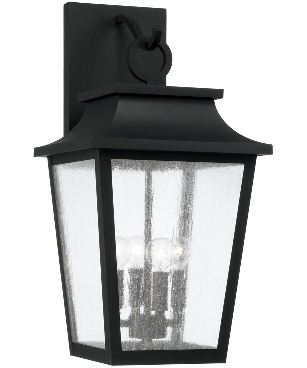 Chandler 4-Light Outdoor Wall-Lantern Black