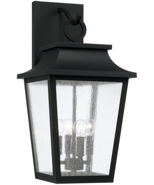Chandler 4-Light Outdoor Wall-Lantern Black
