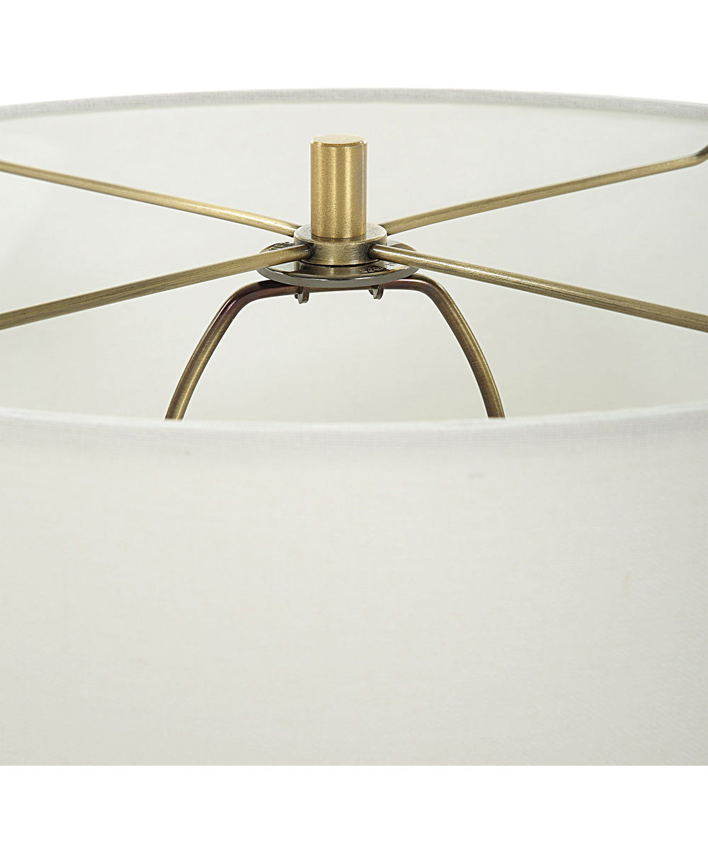 Crystal Column Table Lamp