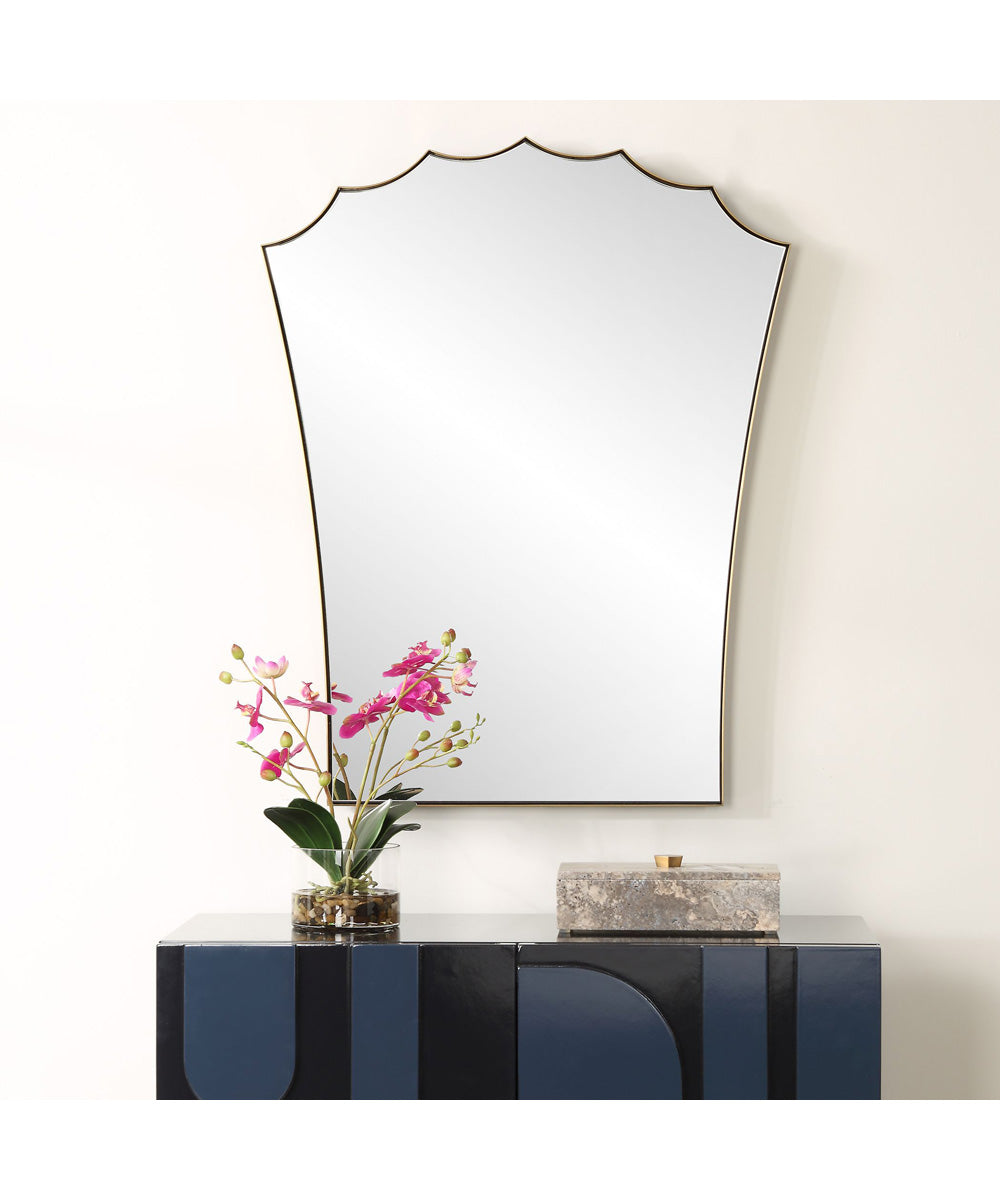 Monarch Scalloped Arched Vanity Mirror